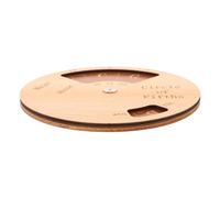 Hoement Circle of Fifths Wheel Wooden Guitar Trainer Portable Pocket Chord Chart Tool for Beginners Music Theory Learning Aid Solid Foundation for Chord Practice and Scale Mastery