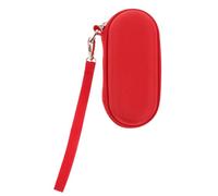 Hoement Clarinet Mouthpiece Case Dustproof and Drop-resistant Storage Bag with Tailored Compartments Red and Thick Cushioned Interior for Soprano Sax Mouthpiece, for Rehearsals