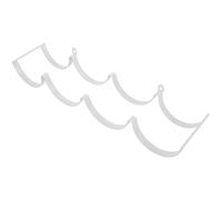 Hoement Cloud Shaped Wall Mounted Toilet Paper Holder Stylish Bathroom Tissue Dispenser and Space Saving Design for Easy Access for Home Decor