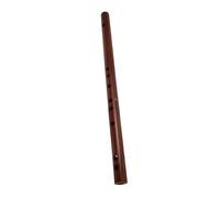 Hoement Compact D Key Bamboo Flute for Beginners Portable Traditional Chinese Woodwind Dizi No Membrane Student Adult Musical Instrument