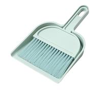 Hoement Compact Mini Dustpan and Brush Set for Desktop Cleaning PP Material Small Broom Kit with Soft Bristles Portable Table Dustpan Broom Set for Bed and Desk Dust Removal