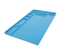 Hoement Computer Repair Silicone Work Mat Anti-Static Pad for Soldering Non- Design Grounding Desk Pad for Mobile Repair Kits