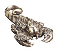 Hoement Copper Scorpion Pendant Keychain Copper Material Hanging Charm Retro Style Suitable for DIY Making A Key Chain and Daily Wear Accessories and for Craft Daily Wear Accessories