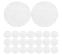 Hoement Cotton Filters Replacement Cotton Core Pads for Cupping Device 2 Pack 200pcs White round Disposable Cleaning Use Beauty Accessory