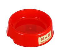 Hoement Dark Plastic Fire Extinguisher Base Stand Stable Storage Holder for Extinguishers Easy-install Fire Safety Support for Home Office Commercial Use