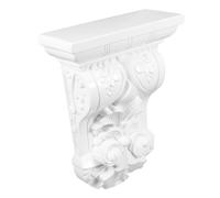Hoement Decorative Flower Corbels for Home European Style Replacement Corbels Delicate Design for Living Wall Decoration