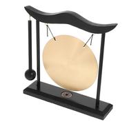 Hoement Desktop Gong Zen Garden Ornaments Mental Health Bell Japanese Home Decor