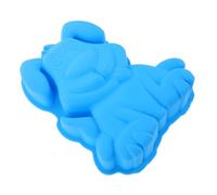 Hoement Dog Treat Silicone Mold for Baking and Freezing Food Grade Blue Silicone Cake with Animal Shapes High Temperature for Puppy Party Desserts and Pet Snacks