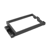 Hoement Double Din Dash Radio Install Kit for Cars Weather-resistant Plastic Stereo Mounting Bezel with Easy Installation Trim Compatible Car Audio Modification Accessory