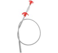 Hoement Drain Cleaning Bathroom Sink Cleaning Tool Hair Catcher Flexible Grabber Pickup Tool Grab and Remove Garbage Silver Pp Stainless Steel Clogged Drains and Sewers