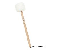 Hoement Drum Mallet Beech Handle and Fleece for Singing Bowl and Gong for Meditation and Sound Therapy Creates Calming Atmosphere for Relaxation Sessions