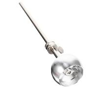 Hoement Drum Percussion Instrument Mallets Alloy Drum Pedal Accessory Replacement Kick Pedal Hammer Silver