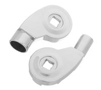 Hoement Drum Rack Connector, Aluminium Alloy Mounting Part for Cymbal Stand, Compatible with 8mm and 19mm Standards, Quick Installation for Drum Kit Accessories