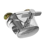 Hoement Drum Saddle Adjuster for Tom Drum Kit Mount Bracket Iron Floor Tom Leg Clamp Holder for