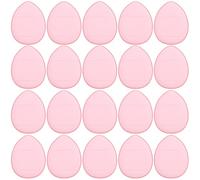 Hoement Dry Powder Puff in Pink 20pcs Mini Makeup Sponge with Hydrophilic Fabric, for Powder Application and Mini Shape On-the-go Beauty Sponge for T-zone