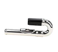 Hoement Durable Flute Head Lightweight Woodwind Instrument Part Easy to Use Removable for Cleaning and Fine Tuning Practical Accessory for Young Musicians