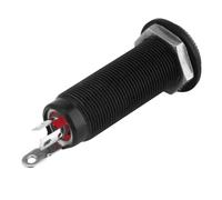 Hoement Electric Guitar Jack End Pin Plug Socket for Guitar Bass Plug-in Design for Live Performances and Studio Recordings