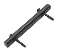 Hoement Electric Guitar String Retainer Bar Stable Tuning with Screws Included Metal String Pressing Tool Stable Tuning Easy Installation Sl lack Design for Electric Guitars