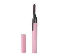 Hoement Electric Heated Eyelash Curler Portable Makeup Tool with Intelligent Temperature Control and Faster Heating, Made of Abs and Aluminum Tube, for Natural Eyelash Curling at Home