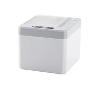 Hoement Electric Toothpick Holder Grey Automatic Infrared Sensor Dispenser for Household and Restaurant Use Toothpick Storage Box with -up Function Practical and Elegant Design