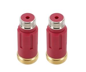 Hoement Electric Water Heater Universal Anti Leakage Device 2Pcs with Plastic and Copper, Fireproof Accessories for Solar Water Heater Repair Projects in Kitchen and Bathroom