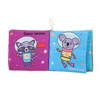 Hoement Enlightenment Book Crinkle Cloth Books for Early Educational for Boys and Girls Cartoon Design for Newborn Toys Months Sensory