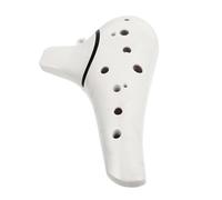 Hoement Ergonomic Design Portable Ceramic Ocarina Mellow Finger for Festivals Christmas