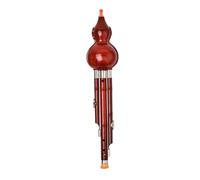 Hoement Ethnic Style Cucurbit Flute Hulusi for Beginners Chinese Traditional Musical Instruments