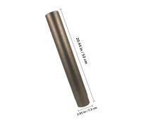 Hoement Extendable Black Gold Poster Storage Tube 95Cm Length 6.8Cm Diameter Artwork Mailing and Drawing Storage Case for Art Supplies and Posters