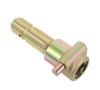 Hoement Extender Adapter Reusable Pto Connector Pto Shaft Adapter Shaft Extension for Equipment for Machinery Reusable Golden Iron Color Zinc