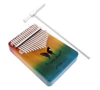 Hoement Finger Piano Kids Mini Kalimba for Adults 17 Tone Scale Portable Music Toy Piano