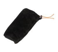 Hoement Flannelette and Soft Thick Material Alto Saxophone Mouthpiece Pouch with Anti-static Protection Portable Storage Bag for Stage Performance and Practice