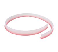 Hoement Flexible Bendable Bathroom Water Barrier Strip Dry Wet Separation Threshold Toilet Doorway Water Stopper for Shower and Sink Easy Cut and Shape