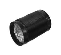 Hoement Flexible Dryer Vent Hose 100mm Standard Diameter Aluminium Foil Ducting with Smooth Inner Wall for Drum Dryer Ventilation Setup Providing Efficient Airflow and Improved