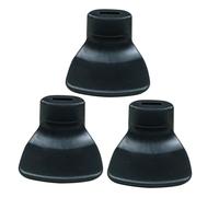 Hoement Flute Blow Aid Mouthpiece Set 3pcs Universal Beginner Flute Accessories for 6 and 8 Hole Easy to Use Resin Replacement Mouthpiece for New Players