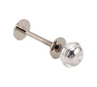 Hoement Flute Headjoint Metal Stopper Replacement Lightweight Tone Tool and Sound Enhancer Accessory for Various Flute Models Reliable Repair Part for Professional and Amateur Musicians