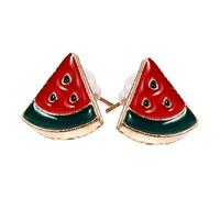 Hoement Fruit Earrings for Women Decorative Ear Studs in Lemon Fruit Ear Jewelry for Party Chic and Crazy Style for Guest Occasions