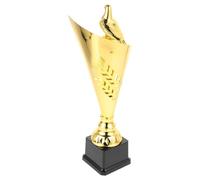 Hoement Golden Plastic Trophy Award with Unique Design and Precision Craftsmanship for Dance and Ball Games Recognition Award Trophy Cup for Student Sports Meets and Competitions