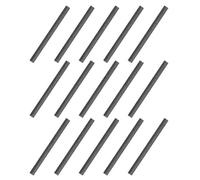 Hoement Graphite Rod Bars and Low Material Consumption with Stable Chemical Composition 15pcs Black Graphite Rods for Laboratory Experiments Suitable for Physics Lab and Industrial Use
