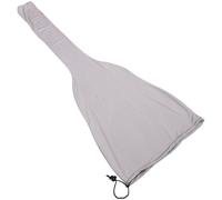 Hoement Guitar Dust Cover Grey Polyester Acoustic Bass Protector with Drawstring Strap Universal Non-Woven Protective Sleeve for Classical Folk Guitars Storage