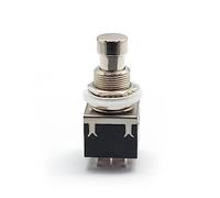 Hoement Guitar Foot Switch Toer Set Pcs Metal Guitar Effects Pedal Box Replace Old Control Led Black