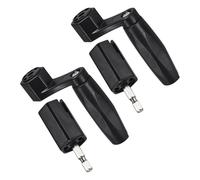 Hoement Guitar String Winder Stable and and Metal Construction for Ukulele and Guitar 2pcs Accurate Tuning Tool for Professional Performances and Daily Practice
