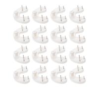 Hoement Hardwall Picture Hooks 50Pcs Invisible Nail Hangers for Frameless Picture Hanging in Living Room