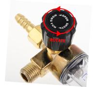 Hoement High Precision Argon Flow with Control Valve Industrial Gas Flow Regulator for Chemical Pharmaceutical Food Sectors Easy Installation