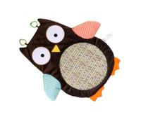 Hoement Infant Owl Crawling Mat Baby Climb Mat Soft Polyester Play Rug for Bedroom and Living Room, Safe for Boys and Girls Crawling Use and Relieves Pressure and Fatigue Random Color