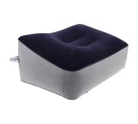 Hoement Inflatable Foot Rest Pillow for Air Travel and Office Use with Reliable Support and Quick Inflation, Portable Foot Cushion 36x27x15cm for Comfortable Leg Rest on Planes