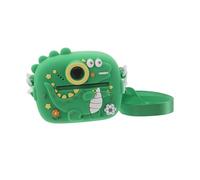 Hoement Instant Print Dual Lens Camera for Boys Handheld Digital Camera with Video Recorder and Shockproof Design Cute Cartoon Style for Creative Photography Fun