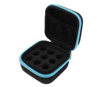 Hoement Insulin Vial Holder Box with Compartments Portable Medicine Storage Case with EVA Cushioning for Diabetic Travel Daily Insulin and Peptide Protection Organizer