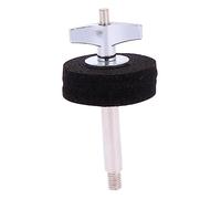 Hoement Iron Plated Cymbal Stacker Screw for Bass Drum Drum Accessories Easy to Install Cymbal Mount Replace Broken Parts Black Finish