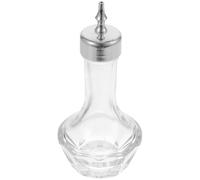 Hoement Japanese Style Vintage Silver Bitter Dispenser Glass 30ml